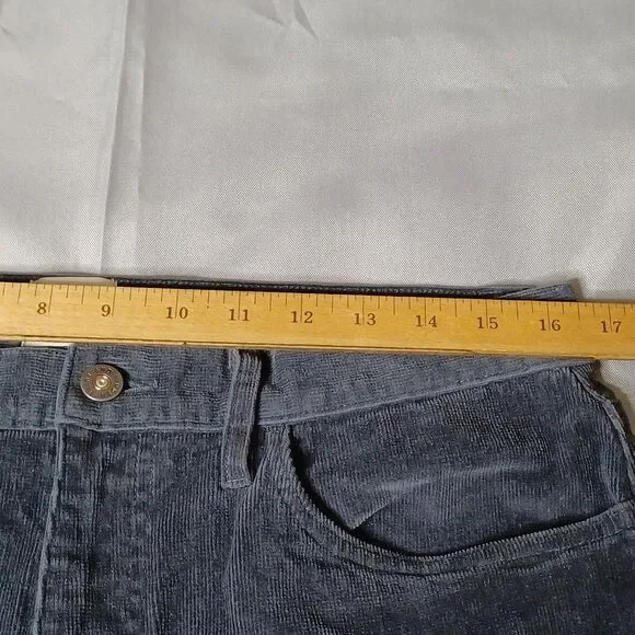 Flint And Tinder Pants Mens 33x32 Gray Corduroy Tapered Fit Stretch Casual - Picture 13 of 16